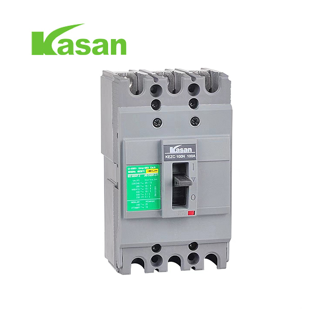 3P 100A Breaker Cuarda Múnlaithe Léasair EZC